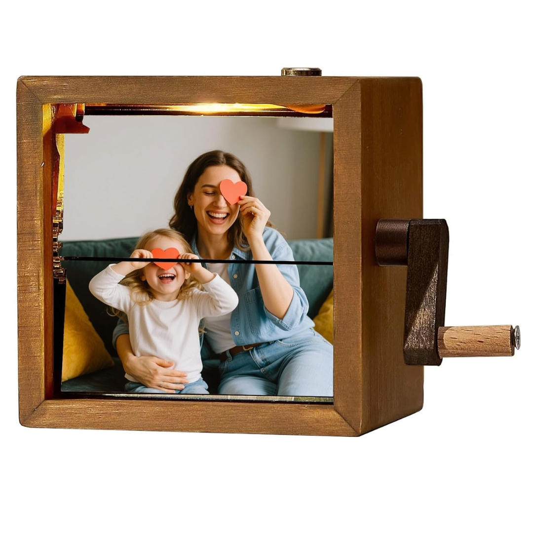 Photo Memory Crank Box